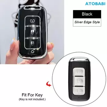 Чехол для автомобильного ключа из ТПУ, Защитные чехлы для дистанционного ключа, аксессуары для автомобиля Dongfeng DFSK DFM 580 370 S560 AX7 AX5 AX4 AX3 MX5