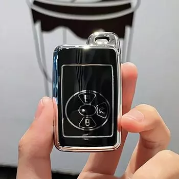Чехол для автомобильного ключа из ТПУ с 3 кнопками для Toyota Camry Avalon