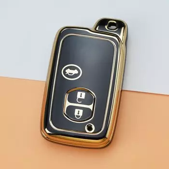 Чехол для автомобильного ключа из ТПУ для Toyota Camry Crown Majesta Highlander Land Cruiser Prado Kluger Mark X Subaru Foreste XV 2/3/4