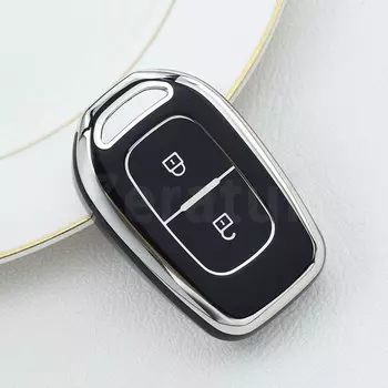 Чехол для автомобильного ключа из ТПУ, чехол для автомобильного ключа, защитный чехол для Dacia Logan, для Renault Duster, Captur, Logan, Laguna Scenic
