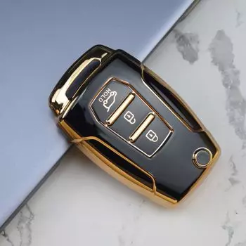 Чехол для автомобильного ключа из ТПУ для SsangYong Kyron Actyon Tivolan Korando Rexton Tivoli
