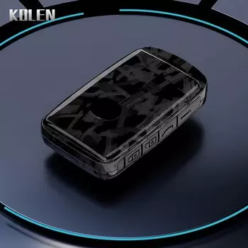 Чехол для автомобильного ключа из углеродного волокна из АБС-пластика для Mazda 3 Alexa CX30 CX-4 CX5 CX-5 CX8 CX-8 CX-30 CX9 CX-9, аксессуары для брелоков с защищенным корпусом