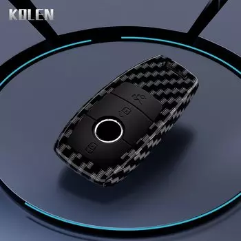 Чехол Для Автомобильного Ключа Из Углеродного Волокна