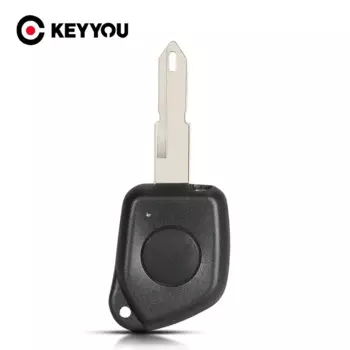 Чехол для автомобильного ключа KEYYOU, 1 кнопка, корпус ключа для Peugeot, 106, 205, 206, 306, 405, 406