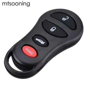 Чехол для автомобильного ключа с 4 кнопками, чехол для Jeep Liberty Dodge Neon Intrepid Stratus Chrysler Sebring 300M conдор