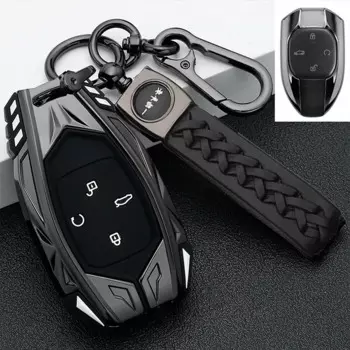Чехол для автомобильного ключа с дистанционным управлением из цинкового сплава для Trumpchi GAC 2021 Empow J11 J12 J13 J14 J15 GS8 2023, защитные аксессуары для автомобиля