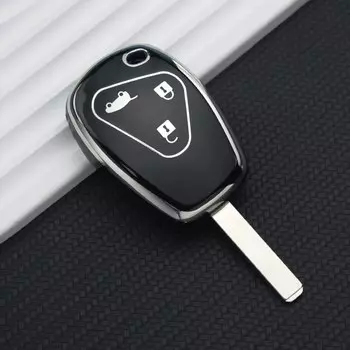 Чехол для автомобильного пульта дистанционного управления из ТПУ с 2 и 3 кнопками для Renault Clio Duster DACIA Logan 2 3 Sandero для Nissan Terrano Almera Protector
