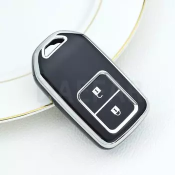 Чехол для автомобильного пульта дистанционного управления из ТПУ с 2 и 3 кнопками, чехол для Honda Fit GP5 тюнер Gp8 JADE VEZEL City Civic Jazz BRV, аксессуары, брелок