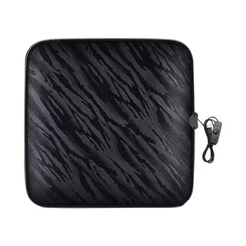 Чехол для автомобильного сиденья с подогревом USB 5 В, подушка с подогревом для автомобиля, удобный подогреватель сиденья, электрическая зимняя теплая подушка для сиденья для автомобиля и офиса