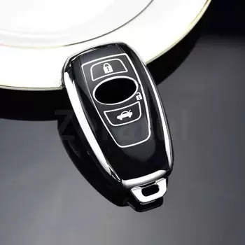 Чехол для автомобильного смарт-ключа, чехол для Subaru WRX XV Crosstrek Legacy BRZ Forester Impreza STi Outback 2015 - 2019