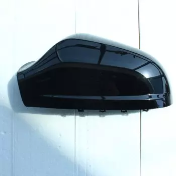 Чехол для автомобильного зеркала VAUXHALL ASTRA H 2010-2013 ультра синий/черный/серебристый