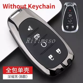 Чехол для автомобильных ключей из силиконового сплава 2020, чехол для Chevrolet Malibu Equinox Cruze Camaro 2016 2017 2018 2019, аксессуары