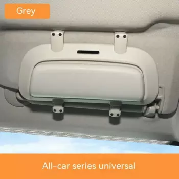 Чехол для автомобильных очков, универсальный зажим для солнцезащитных очков, зажим для основных очков водителя, автомобильный ящик для хранения, оправа для очков, аксессуары