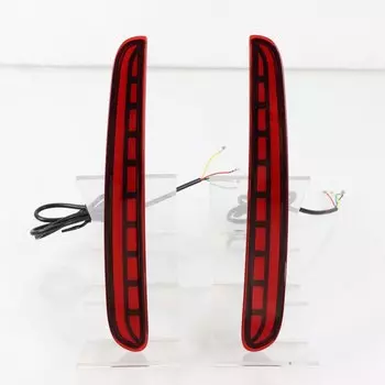 Чехол для автомобильных светодиодных стоп-сигналов для Honda Fit 2020-22, светодиодный стоп-сигнал + ночные ходовые огни DRL + стример указателей поворота, стартовое сканирование