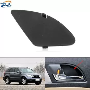 Чехол для автомобиля ZUK, черный, для HONDA CRV накладка на внутреннюю дверную ручку RE 2007 2008 2009 2010 2011 72161-SWA-A01ZA 72121-SWA-A01ZA