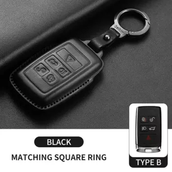 Чехол для дистанционного ключа автомобиля для Land Rover Range Rover Sport Evoque Freelander Velar Discovery 4, кожаный брелок для ключей