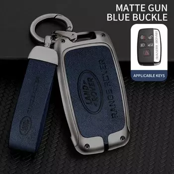 Чехол для дистанционного ключа из цинкового сплава, защитный чехол для Land Rover Discovery для Range Sport Evoque L405 L494 L538, автомобильные аксессуары