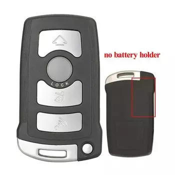 Чехол для дистанционного ключа Jingyuqin для BMW 7 серии E65 E66 E67 E68 745i 745Li 750i 2002-2008, 3-кнопочный смарт-брелок