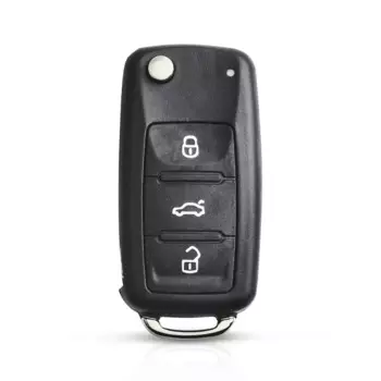 Чехол для дистанционного ключа KEYYOU с 2/3 кнопками для VW Volkswagen GOLF PASSAT Tiguan Polo Jetta Beetle Skoda Seat Eos Skoda Fabia