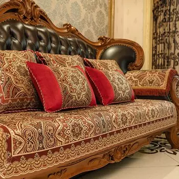 Чехол для дивана Jacquard 100% полиэстер