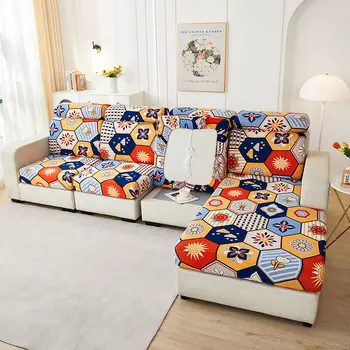 Чехол для дивана S-EMIGA, цветочный принт