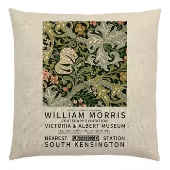 Чехол для диванной подушки MIAOTU с изображением Вильяма Морриса
