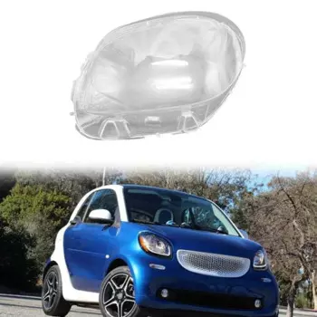 Чехол для фары Прозрачная крышка для объектива для Mercedes-Benz Smart Fortwo Forfour 2016-2019 левые детали