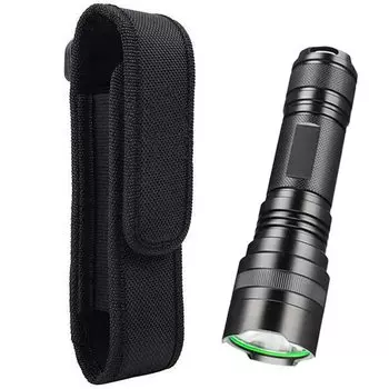 Чехол для фонарика HELTC, черный, нейлон