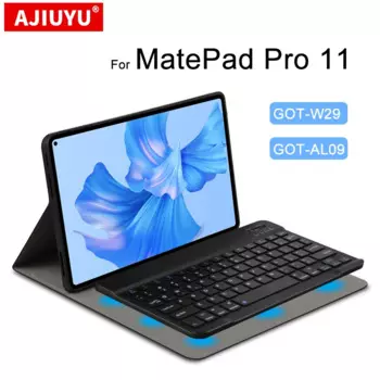 Чехол для HUAWEI MatePad Pro 11, Женский чехол для планшета Pro 11 дюймов, защитный чехол с Bluetooth клавиатурой