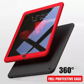Чехол для iPad 2, 3, 4 Air 2 3 MINI Pro 10,5, чехол из закаленного стекла с силиконовым покрытием 360, чехол с полным покрытием для iPad 10,2, 2021, 9, 8, 9,7, 6