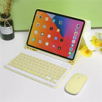 Чехол для iPad 8-го поколения, 10,2 дюйма, с клавиатурой, чехол для iPad Air 3 Pro 11 2020 Air 4 2020 10,9 Air1 9,7, чехол с мышью