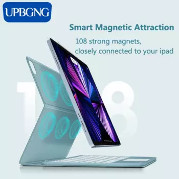 Чехол для iPad Magic Keyboard, чехол для iPad Air 4 Air 5 iPad Pro 11 2021, чехол для клавиатуры, Беспроводная Bluetooth клавиатура