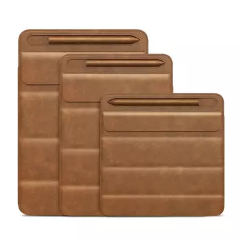 Чехол для ipad Mini1/2/3/4/5/6 ipad 9,7/10,2/10.9, защитный чехол из искусственной кожи, держатель для планшета тройного сложения со слотом для ручки