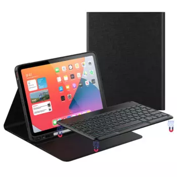 Чехол для клавиатуры Apple iPad Pro11 2018 2020, чехол для iPad Air 4th 10,9 дюйма, чехол немецкого стандарта с подсветкой и слотом для ручки, Bluetooth-клавиатура