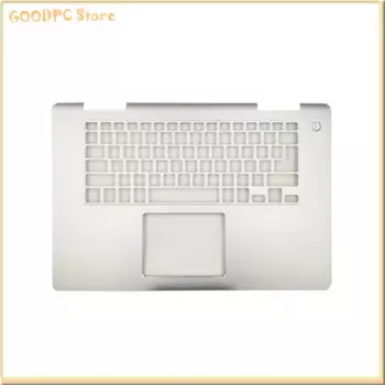 Чехол для клавиатуры, чехол для экрана для ноутбука Dell Inspiron 7570 7580 P70F C D, задняя крышка для лица, серебристая оригинальная Нижняя крышка
