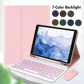 Чехол для клавиатуры с 7-цветной подсветкой для iPad Pro, 13 дюймов, 2024 дюйма, Магнитный чехол для iPad Pro, 13 дюймов, клавиатура 7-го поколения
