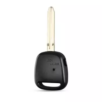 Чехол для ключа дистанционного управления Dandkey с лезвием TOY43, 1 Боковая кнопка для Toyota Carina Estima Harrier Previa Corolla Celica