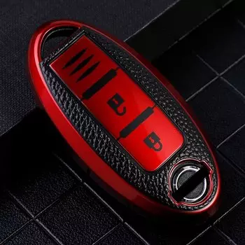Чехол для ключа из ТПУ с 3 кнопками для Nissan Micra Murano Juke Alissa Pulsar X-trail Note Almera Altima