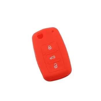 Чехол для ключа Volkswagen VW Polo Passat B5 Golf 4 5 6 Jetta Mk6 Tiguan Gol Cross Fox, 3 кнопки, сложенная защита ключа автомобиля