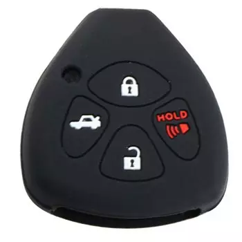 Чехол для ключей, 4 кнопки, для Toyota Camry Corolla Avalon Venza 2007 2008 2009 2010 2011
