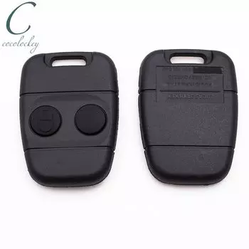 Чехол для ключей Cocolockey с дистанционным управлением, подходит для MG Land Rover Defender Freelander, Автомобильный ключ, пустой чехол, 2 кнопки, замена