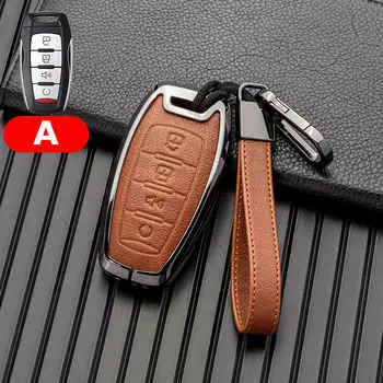 Чехол для ключей для Haval H6 2022 аксессуары H5 H7 H8 H9 F5 F7 F7X H2S GWM Coupe Poer Jolion кожаный металлический чехол