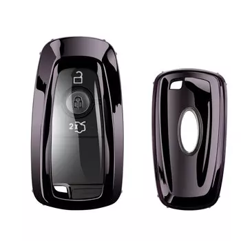 Чехол для ключей Ford Fusion Mustang Explorer, чехол-брелок из ТПУ с полным покрытием для автомобилей Ford Fusion, Mustang Explorer, чехол-держатель для ключей с дистанционным управлением для Ford F350, 2018 г., F-150, F350