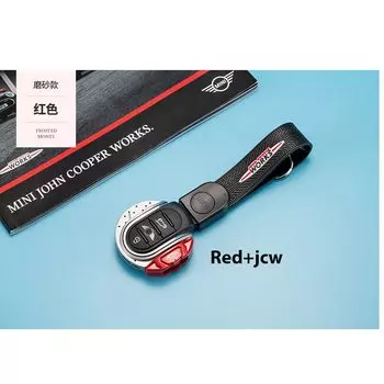 Чехол для ключей iJDM JCW для ключей от mini cooper, чехол для ключей, брелок для ключей для mini cooper F55 F56 F57 F54 F60 jcw, пластиковый материал ABS