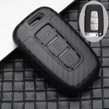 Чехол для ключей из АБС-пластика для Hyundai Solaris HB20 Veloster SR IX35 Accent Elantra i30, KIA RIO K2 K3 Sportage