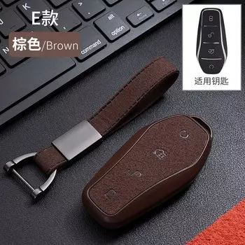 Чехол для ключей из ТПУ и замши, чехол для ключей, брелок для BYD Song Atto F0 Yuan Plus Dolphin Tang Han Ev Tang Dm Qin PLUS Song, пульт дистанционного управления с 4 кнопками