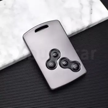 Чехол для ключей из ТПУК с 4 кнопками для Renault Duster Captur Clio Logan Megane 1 2 3 Koleos Scenic Nema Fluence Zoe, аксессуары