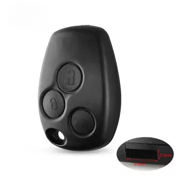 Чехол для ключей KEYYOU, 2, 3 кнопки, для Renault Megane, Modus, Espace, Laguna, Duster, Logan, DACIA, Fluence, Clio, Kango, для NISSAN ALMERA