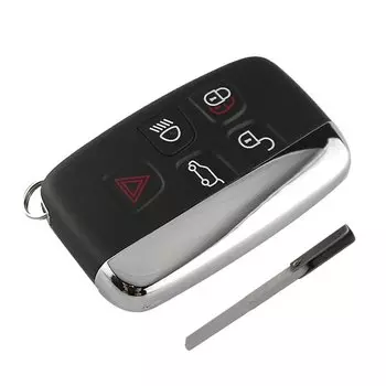 Чехол для ключей Land Rover Range Rover Sport Evoque Discovery 4 5 Freelander для Jaguar F-Pace F-Type XE XF XJ, корпус дистанционного ключа автомобиля