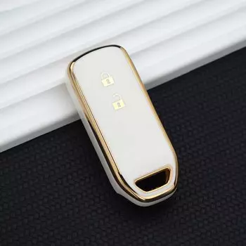 Чехол для ключей от 2/4 кнопки для Honda New NBOX Custom JF3/JF4 N-BOX JF1/JF2 N-BOX + Plus N Wagon N-One Smart Remote Fob Cover Брелок